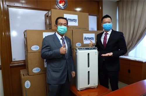 安利（马来西亚）捐赠价值80万令吉的空气净化器