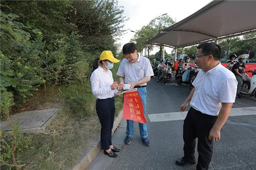 安惠江海志愿者圆满完成交通志愿服务阶段性工作