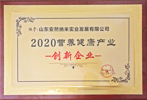 安然公司应邀出席2020第三届中国营养健康产业企业家年会