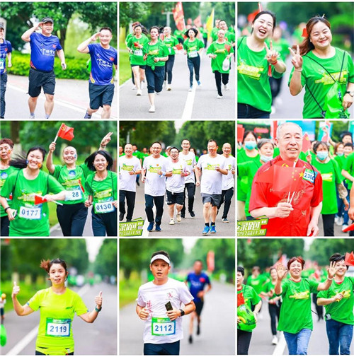 绿之韵集团“健康中国·绿跑大型公益计划”（橘子洲站）成功举行