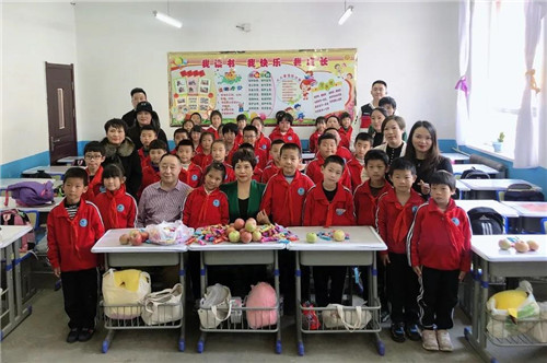 尚赫公益基金会援建的第218所公益学校举行揭牌仪式(图14)