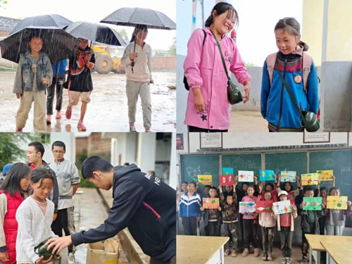 长青中国助力暖春公益 为留守儿童挡风遮雨
