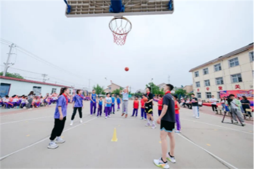 尚赫公益基金会携手首钢体育，传递篮球梦想，为少年喝彩！(图11)