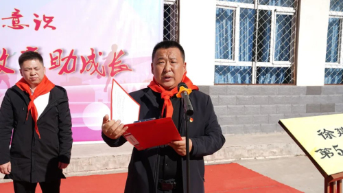 徐建成第4、第5栋教学楼在新疆新源县揭牌(图15)